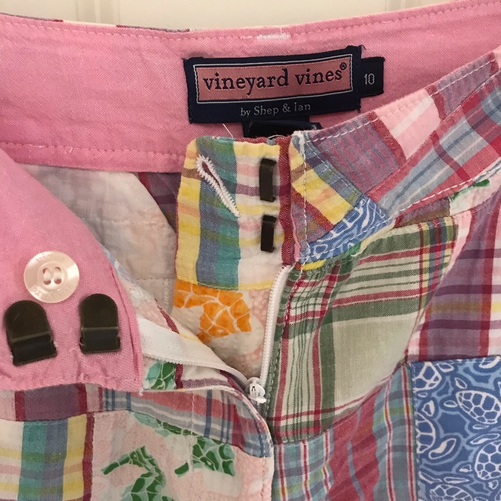 Vineyard Vines Multi Patchwork With Seahorse Patt… - image 6